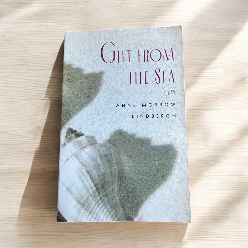 Vintage Gift From The Sea Soft Cover Book 1983 Anne Morrow Lindbergh Spiritual